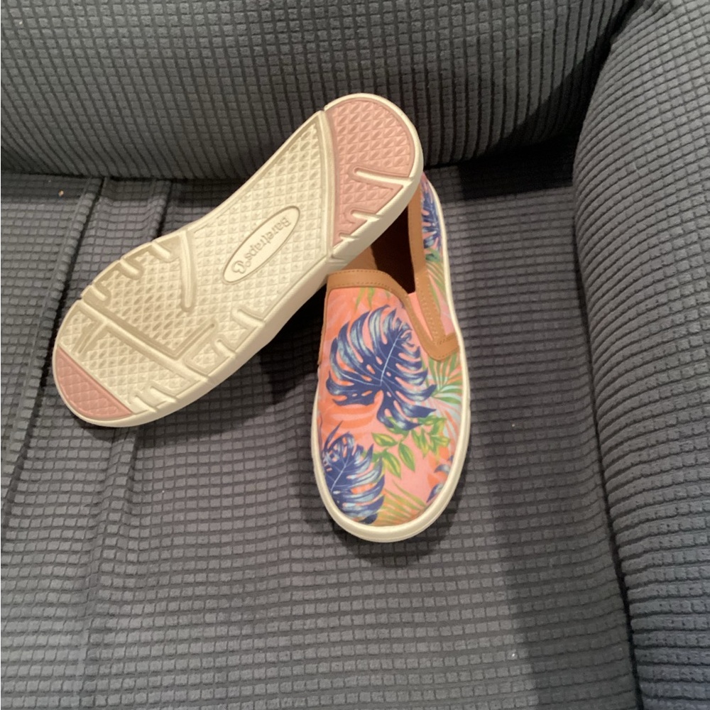 Colorful Tropical Slip-On Shoes